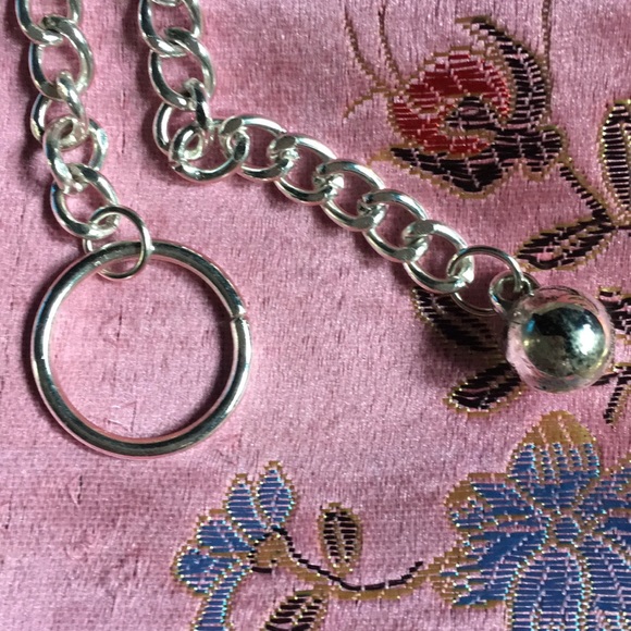 New! Drop Chain Choker Necklace - Picture 5 of 9